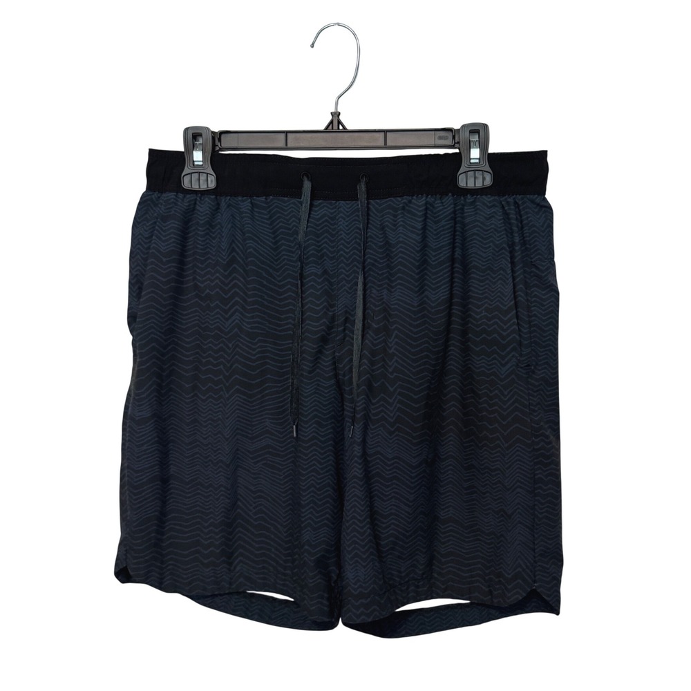 Roark Run Amok Serrano 2.0 Active Shorts Mens Medium Blue Trail Running Athletic